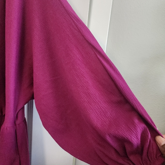 5/$25 Ava & Viv Purple Dress - Picture 4 of 5